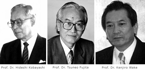 Portrait Hideshi Kobayashi, Tsuneo Fujita, Kenjiro Wake